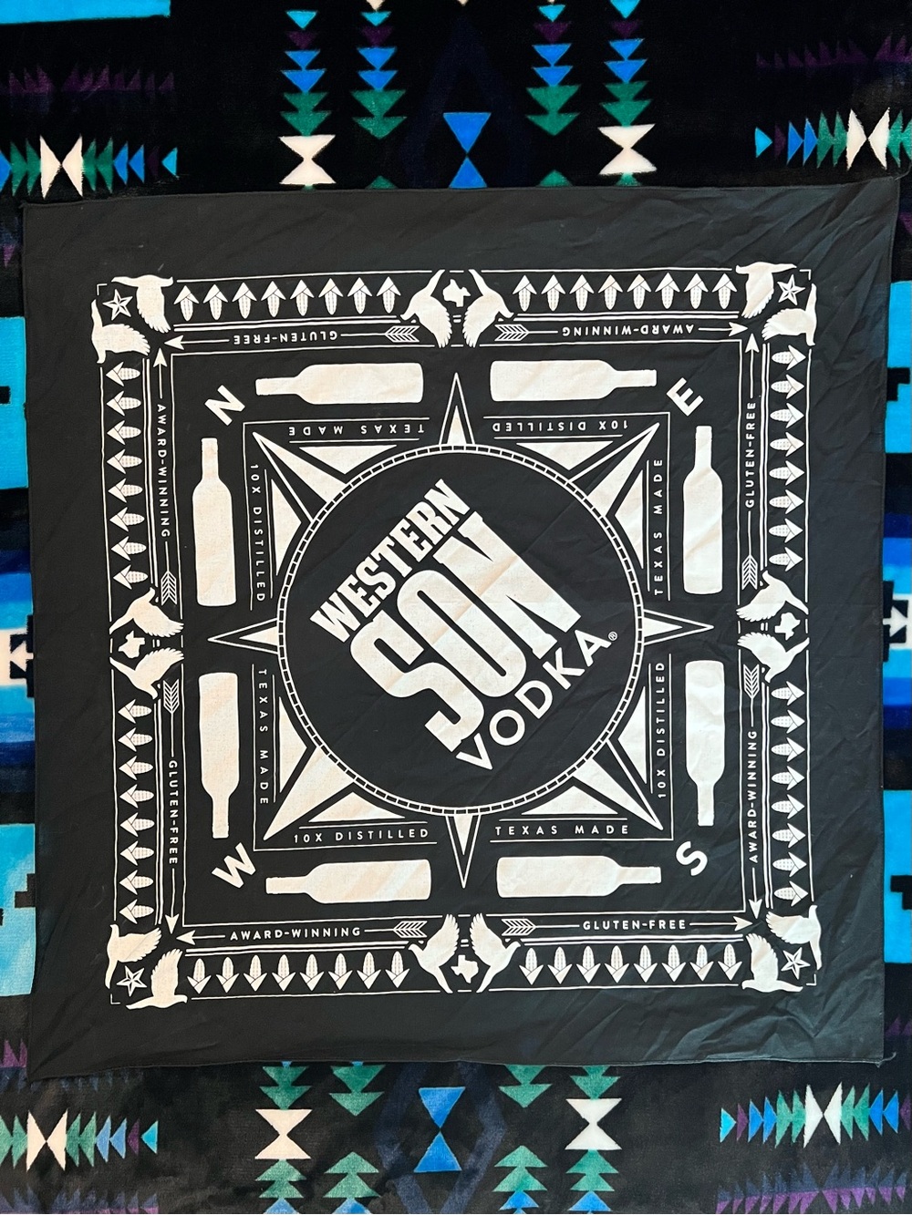 “Texas Pride” / Award Winning / Western Son Vodka 🌽/ Bandana